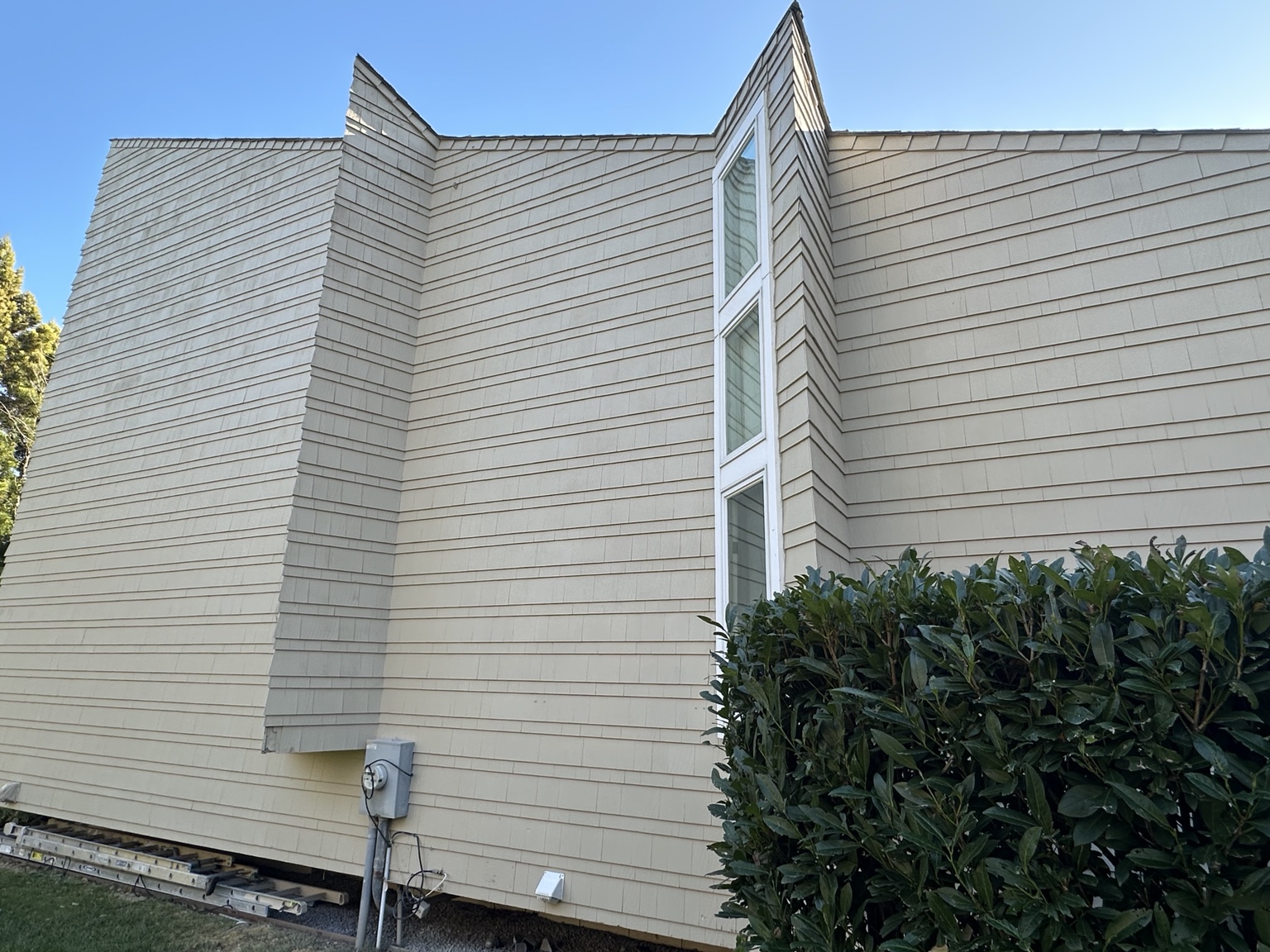 Detailed exterior painting project